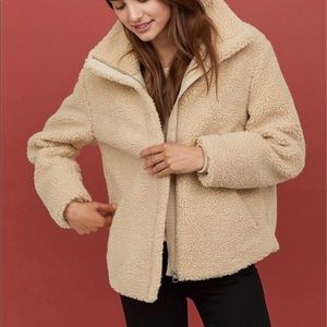 H&M Sherpa Teddy Bear Jacket